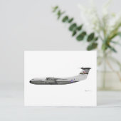 Vergrendelde starter C-141A Briefkaart (Staand voorkant)