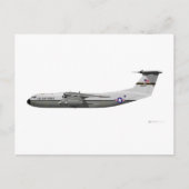 Vergrendelde starter C-141A Briefkaart (Voorkant)