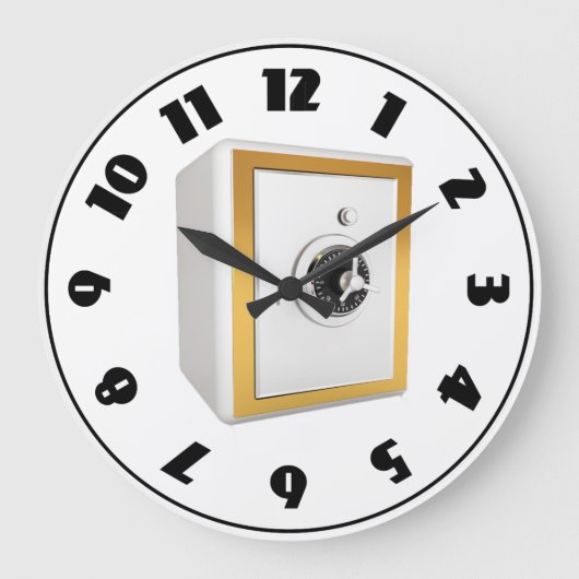 Vergrendelde veilige klok (Voorkant)