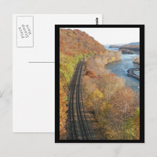 Vergrendelen 12 en Norman Wood Bridge ~ 26 Briefkaart (Voorkant / Achterkant)