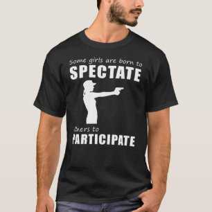 Vergrendelen en LOL! Funny Spectate vs. Participat T-shirt