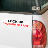 Vergrendelen van doorgesneden hillary bumpersticker (Op Truck)