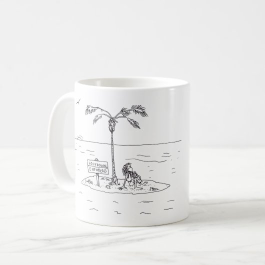 Vergrendeling gedwongen mok (Voorkant links)