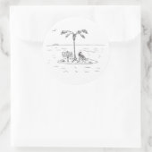 Vergrendeling Gepforceerde grote ronde stickers (Tas)