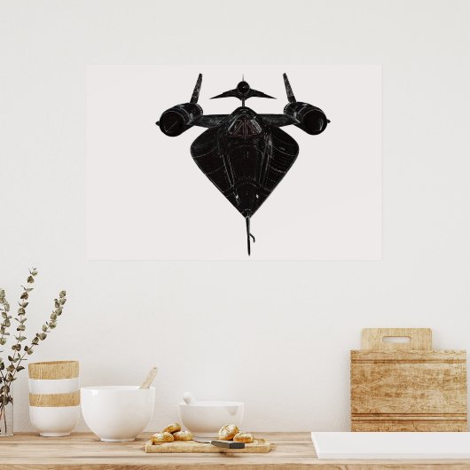 Vergrendeling M-21 Blackbird Poster (Keuken)