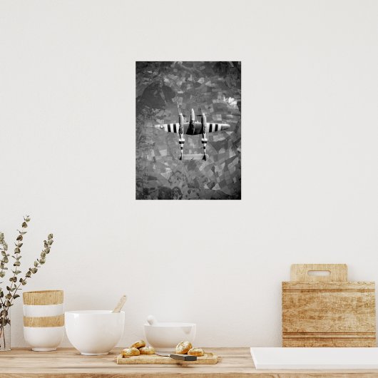 Vergrendeling P-38 Poster (Keuken)