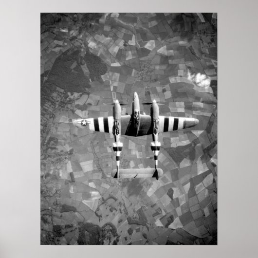 Vergrendeling P-38 Poster (Voorkant)