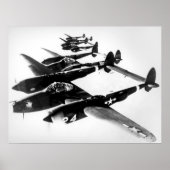 Vergrendeling P-38 Poster (Voorkant)