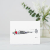 Vergrendeling P-38J Briefkaart (Staand voorkant)
