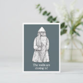 Vergrendelingsmodus: Lewis chessmen - De Berserker Briefkaart (Staand voorkant)