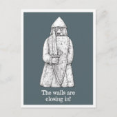 Vergrendelingsmodus: Lewis chessmen - De Berserker Briefkaart (Voorkant)