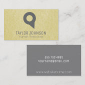 Vergrendelingspijn | Parcenten Visitekaartje (Voorkant / Achterkant)