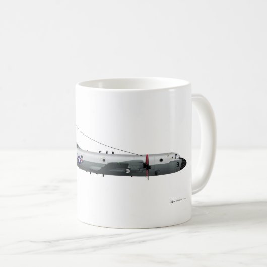 Vergrendelpunt P-3 Orion Koffiemok (Voorkant rechts)