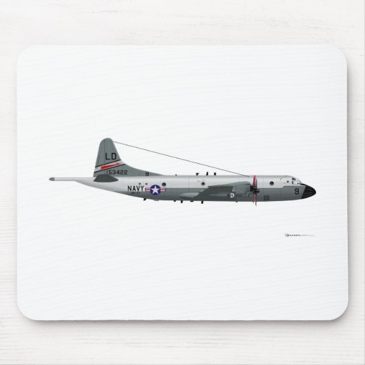 Vergrendelpunt P-3 Orion Muismat (Voorkant)