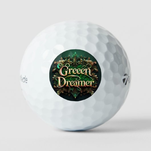 "Vergroener je leven" Golfballen (Voorkant)