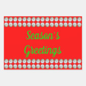 Vergroeten 3-pak verlooppapier voor seizoen inpakpapier vel (Voorkant)