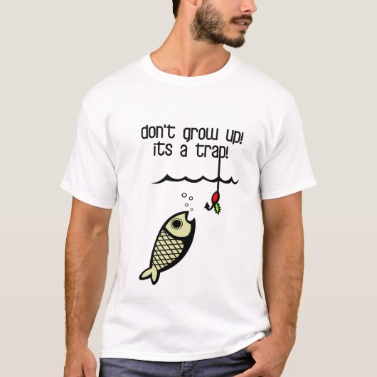 Vergroot de korte hoes niet. t-shirt (Voorkant)