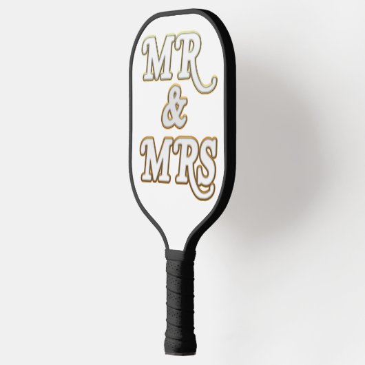 Vergroot de speeltijd met de Elegante Mr en Mrs Pickleball Paddle (Links)
