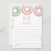 Vergroot de vogeltijd niet Capsule Message Aqua Bedankkaart (Voorkant)