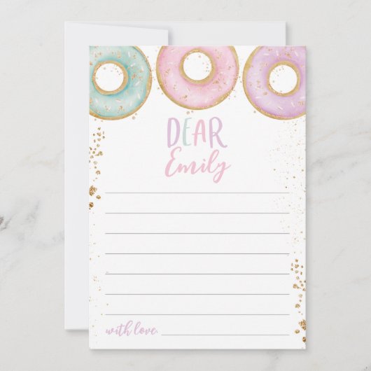 Vergroot de vogeltijd niet Capsule Message Aqua Bedankkaart (Voorkant)