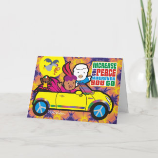 Vergroot de vrede, waar je ook gaat kaart