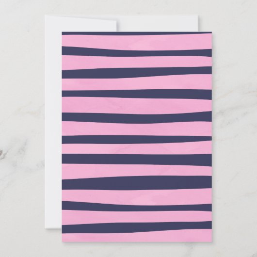 Vergroot de Waterverf van ons zoete meisje op de g Kaart (Achterkant)