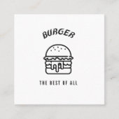 Vergroot het beste van allemaal vierkante visitekaartje (Voorkant)