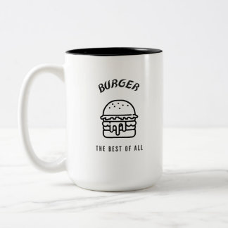 Vergroot het beste van alles tweekleurige koffiemok