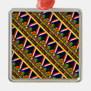 Vergroot je eigen systeem zeker dat je  overwinnin metalen ornament