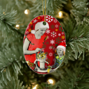 Vergroot je kerstmis keramisch ornament
