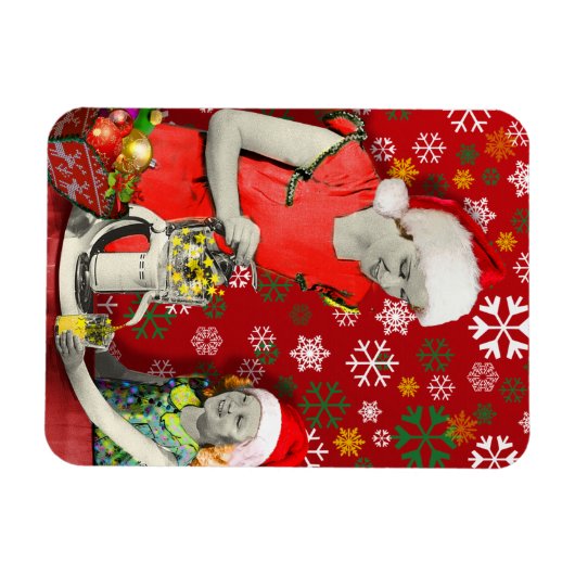 Vergroot je kerstmis magneet (Horizontaal)