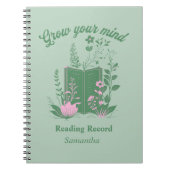 Vergroot uw leesrecord notitieboek (Voorkant)