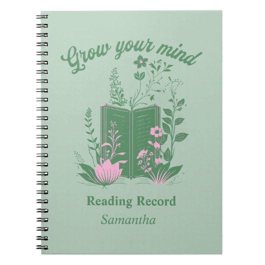 Vergroot uw leesrecord notitieboek (Voorkant)