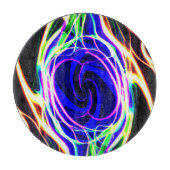 Vergroot uw ruimte met neonpatronen snijplank (Voorkant)