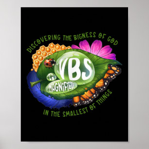 Vergroot VBS 2025 Ontdekken De Grootheid Van God  Poster