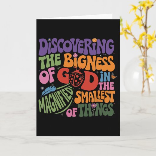 Vergroot Vbs 2025 Ontdekken Van De Grootheid Van G Kaart (Gele Bloem)