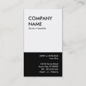 vergrootend optometrist visitekaartje (Achterkant)