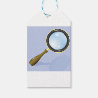 vergrootglas cadeaulabel
