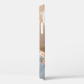 Vergrootglas Foto Collage Eenvoudig Rond Frame Case-Mate iPhone Case (Achterkant / Rechts)