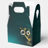 Vergrootglas in Steampunk stijl Bedankdoosjes (Geopend)