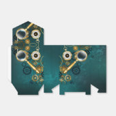 Vergrootglas in Steampunk-stijl Bedankdoosjes (Uitgevouwen)