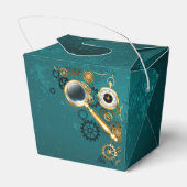 Vergrootglas in Steampunk-stijl Bedankdoosjes (Achterkant)