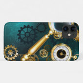Vergrootglas in Steampunk stijl Case-Mate iPhone Case (Achterkant (horizontaal))