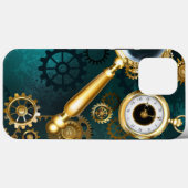 Vergrootglas in Steampunk-stijl Case-Mate iPhone Case (Achterkant (horizontaal))