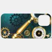 Vergrootglas in Steampunk stijl Case-Mate iPhone Case (Achterkant / Rechts)
