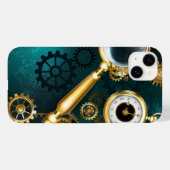 Vergrootglas in Steampunk-stijl Case-Mate iPhone Case (Achterkant (horizontaal))