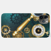 Vergrootglas in Steampunk-stijl Case-Mate iPhone Case (Achterkant (horizontaal))