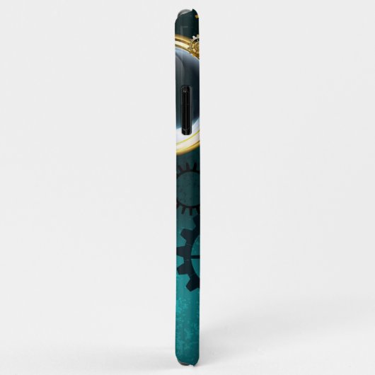 Vergrootglas in Steampunk-stijl Case-Mate iPhone Case (Achterkant/rechts)