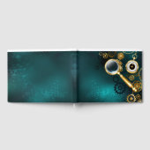 Vergrootglas in Steampunk stijl Gastenboek (Volledig)