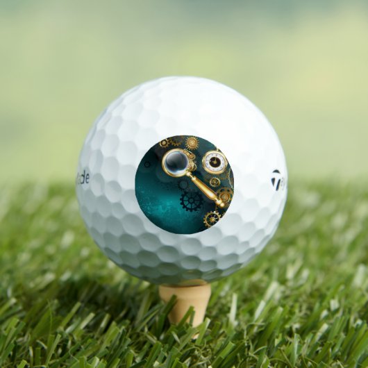 Vergrootglas in Steampunk-stijl Golfballen (Insitu Shirt)